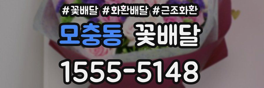 모충동 꽃배달