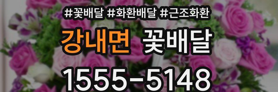 강내면 꽃배달