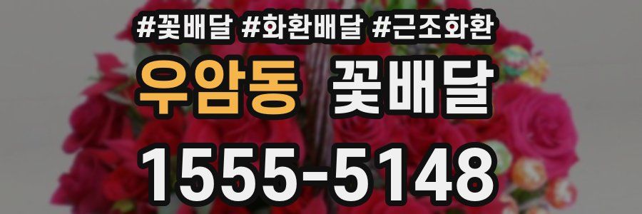 우암동 꽃배달