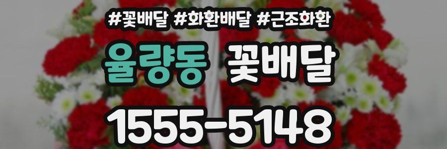 율량동 꽃배달