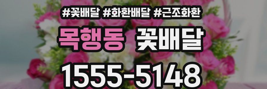 목행동 꽃배달