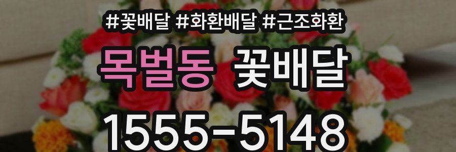 목벌동 꽃배달