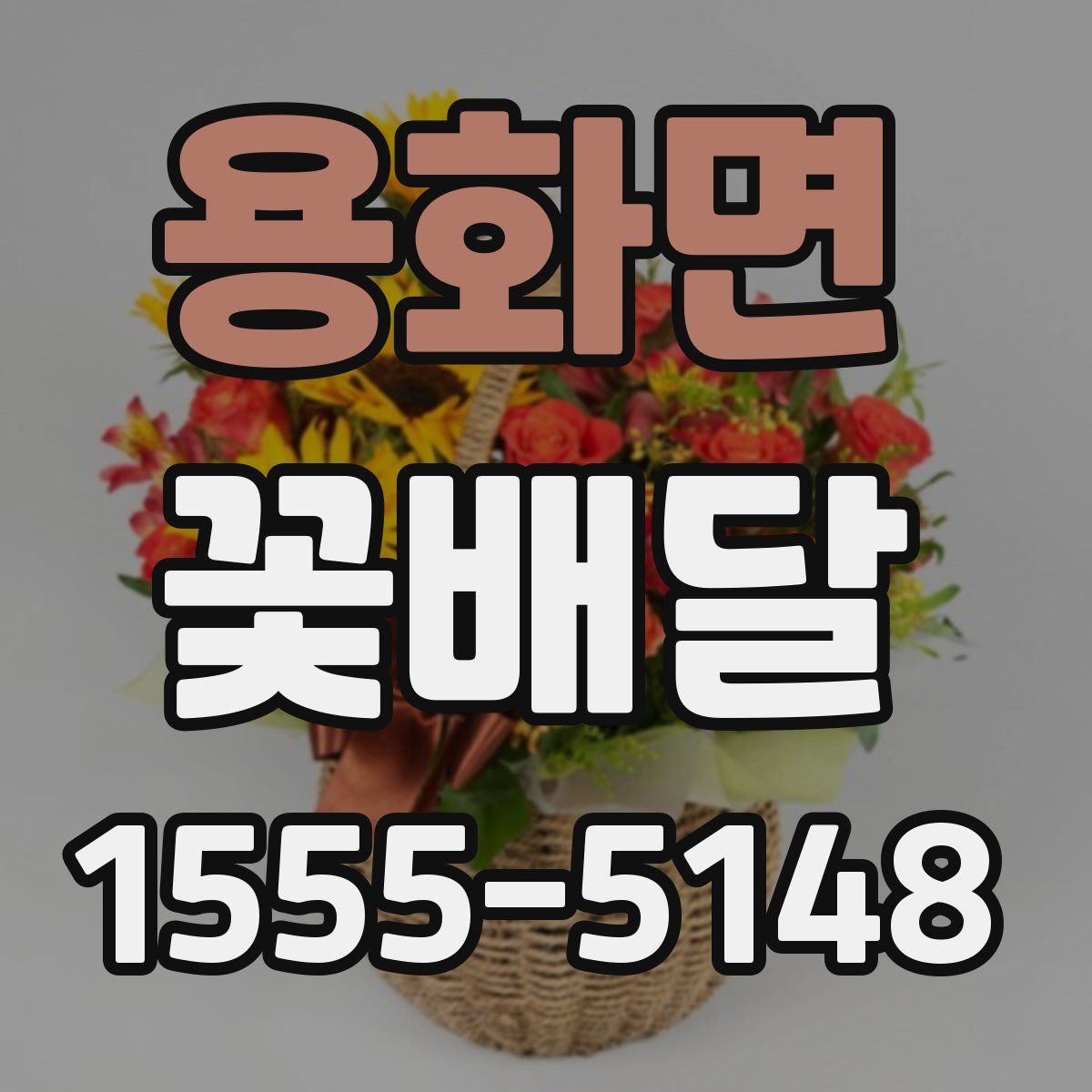 용화면 꽃배달