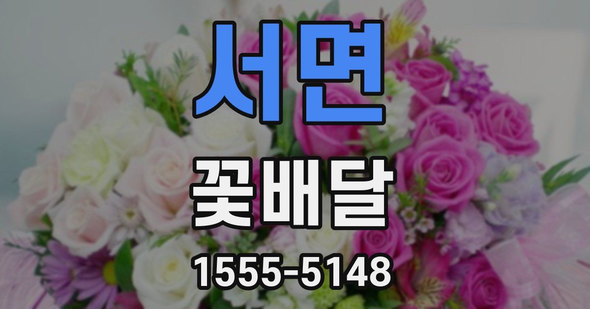 서면 꽃배달