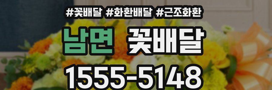 남면 꽃배달