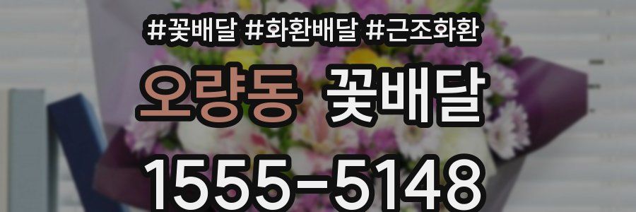 오량동 꽃배달