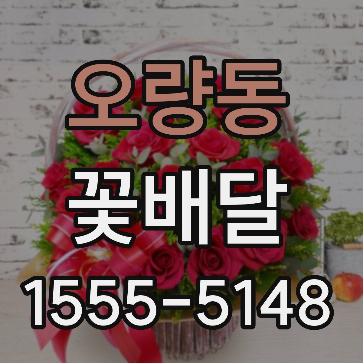 오량동 꽃배달