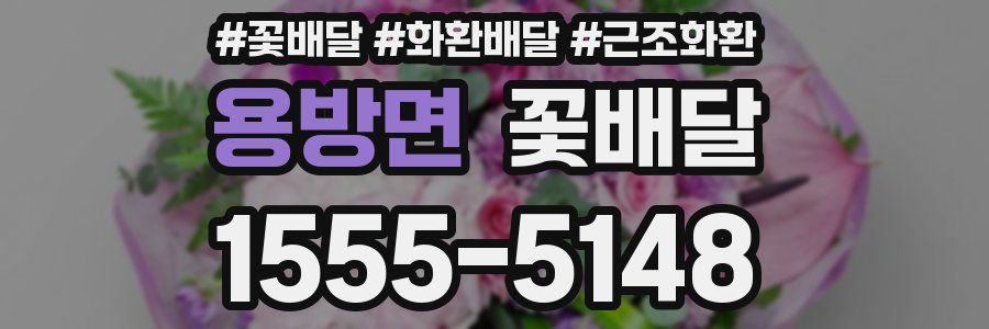 용방면 꽃배달