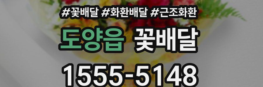 도양읍 꽃배달