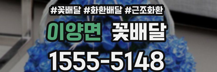 이양면 꽃배달
