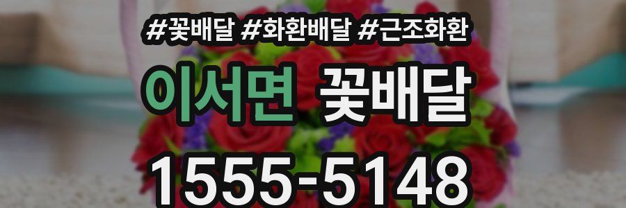 이서면 꽃배달