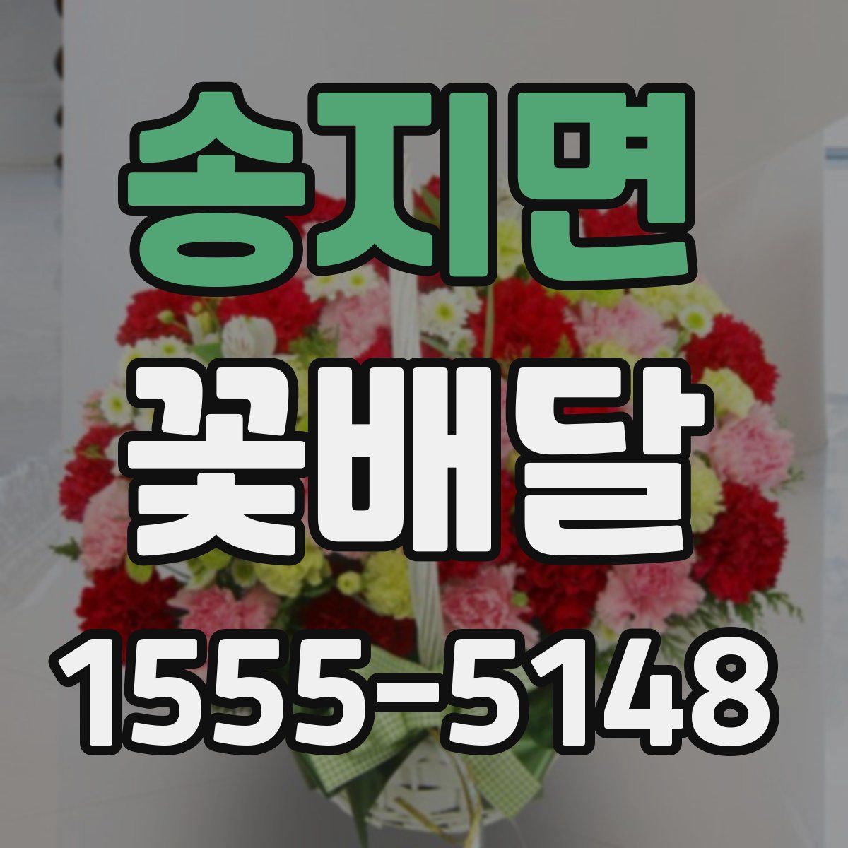 송지면 꽃배달