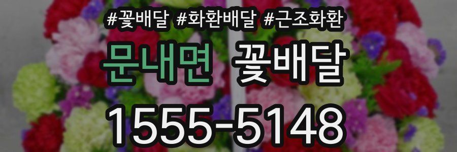 문내면 꽃배달