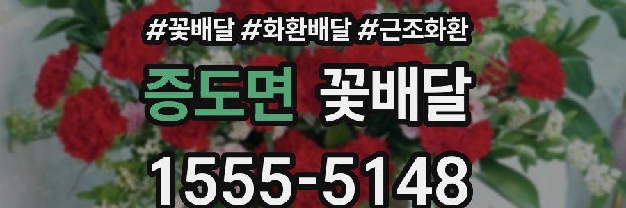 증도면 꽃배달