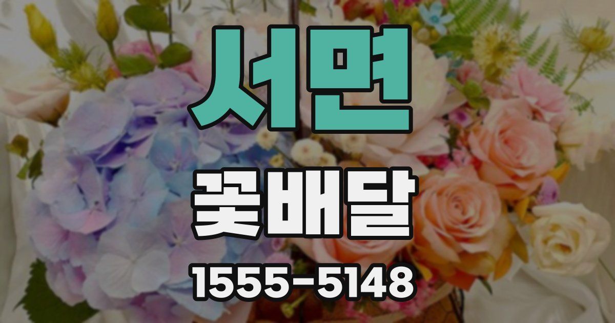서면 꽃배달