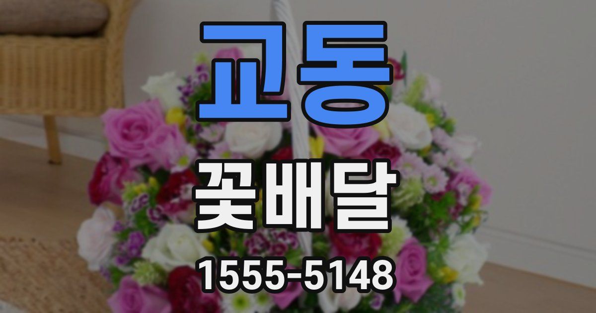 교동 꽃배달