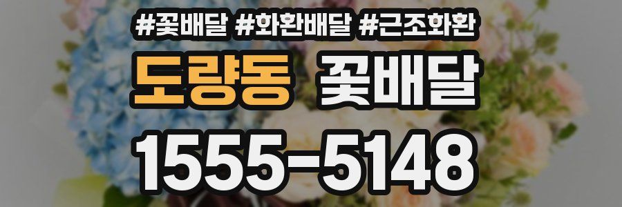 도량동 꽃배달