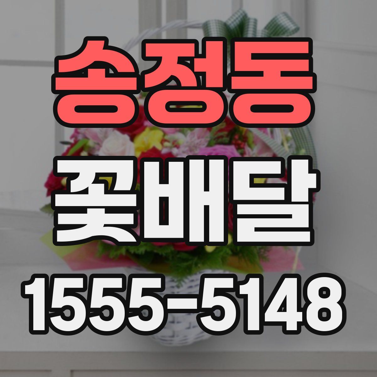 송정동 꽃배달