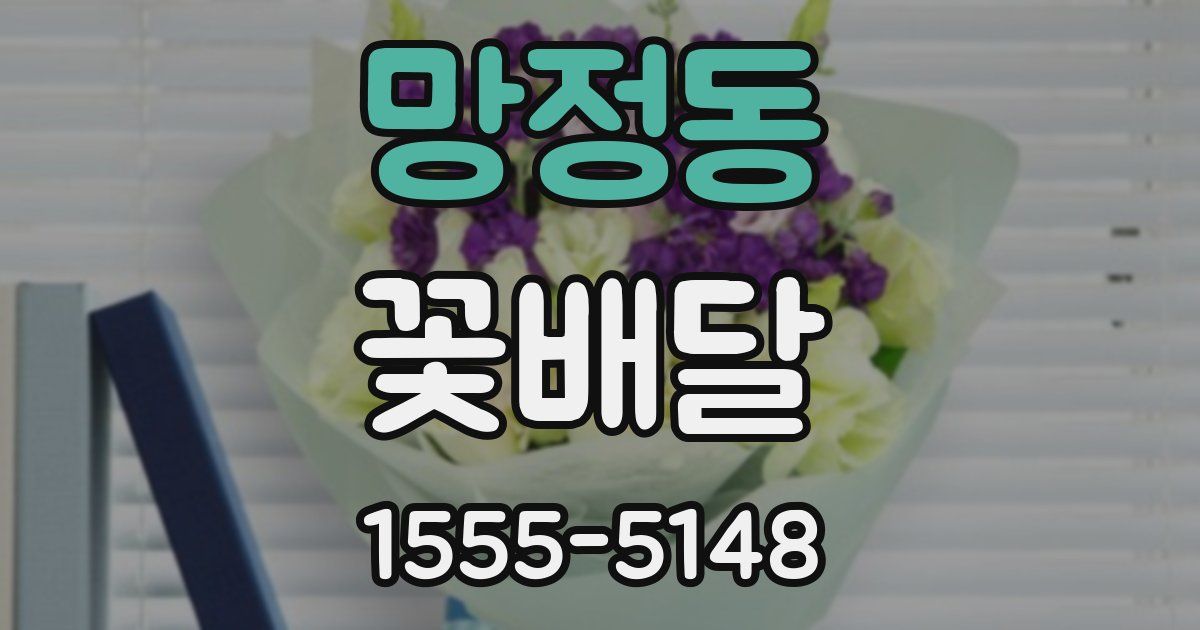 망정동 꽃배달