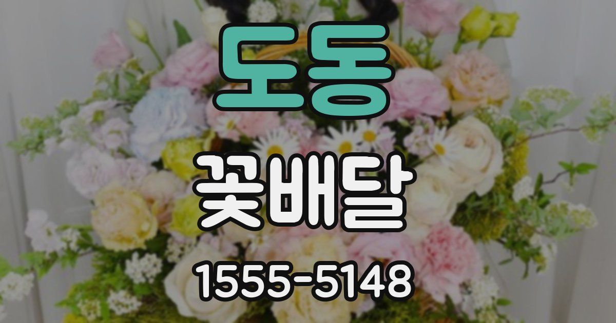 도동 꽃배달