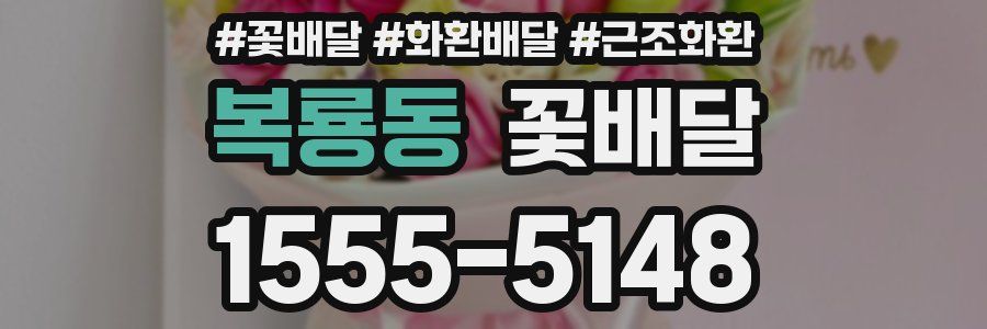 복룡동 꽃배달