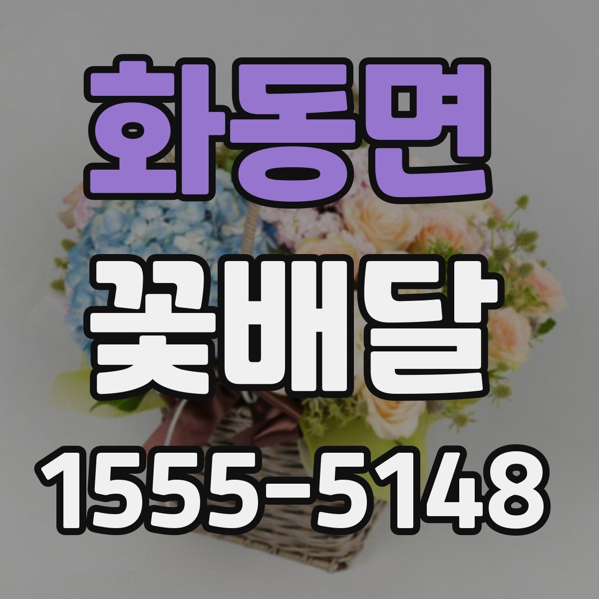 화동면 꽃배달