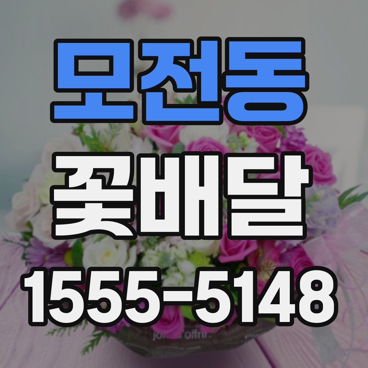 모전동 꽃배달