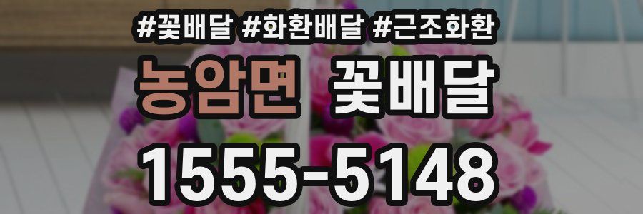 농암면 꽃배달