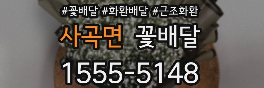 사곡면 꽃배달