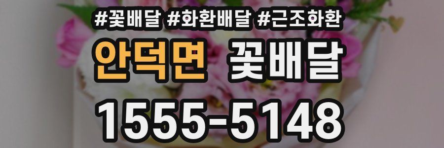 안덕면 꽃배달