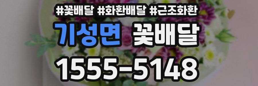 기성면 꽃배달