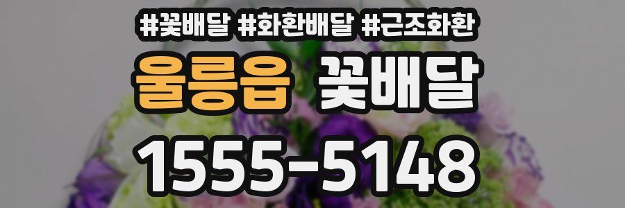 울릉읍 꽃배달