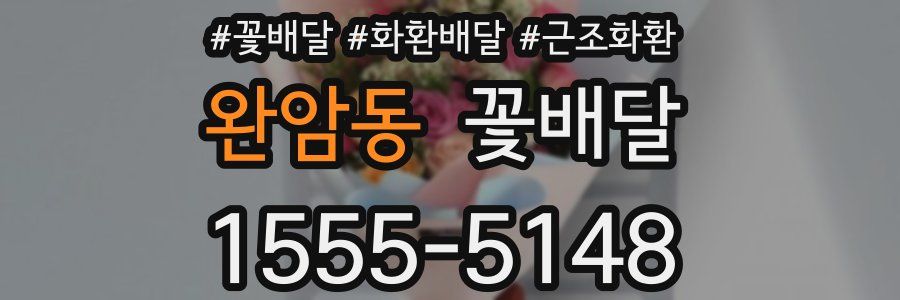 완암동 꽃배달
