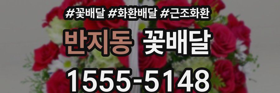 반지동 꽃배달