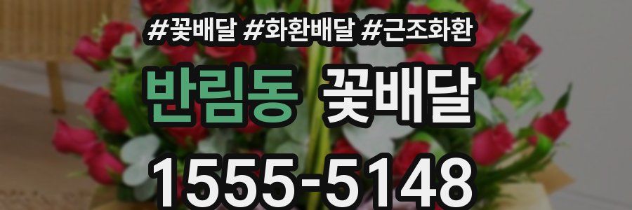 반림동 꽃배달