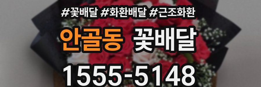 안골동 꽃배달