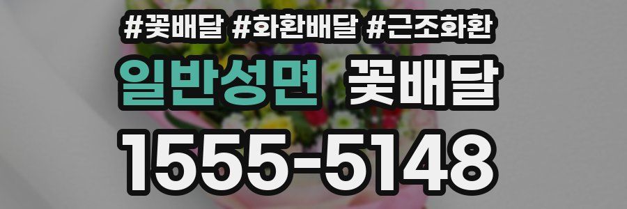 일반성면 꽃배달