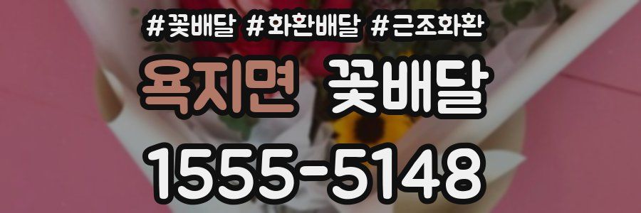 욕지면 꽃배달