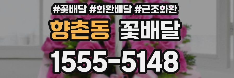 향촌동 꽃배달