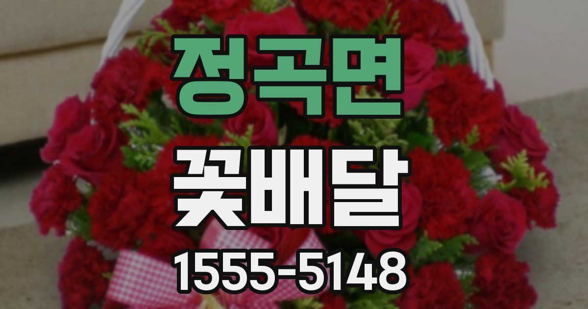 정곡면 꽃배달