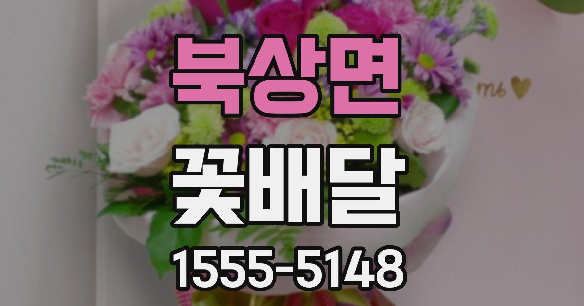 북상면 꽃배달