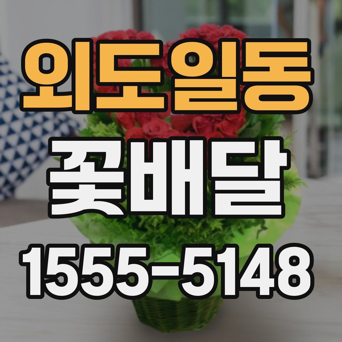 외도일동 꽃배달
