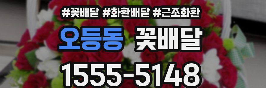 오등동 꽃배달
