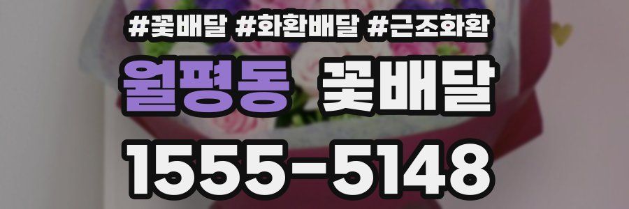 월평동 꽃배달