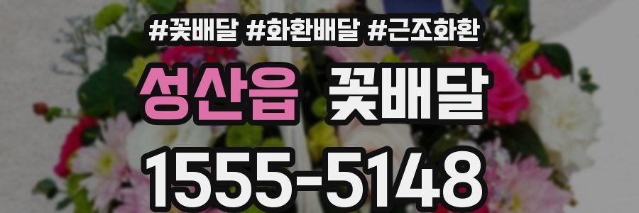 성산읍 꽃배달