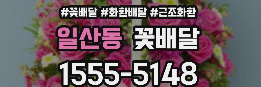 일산동 꽃배달