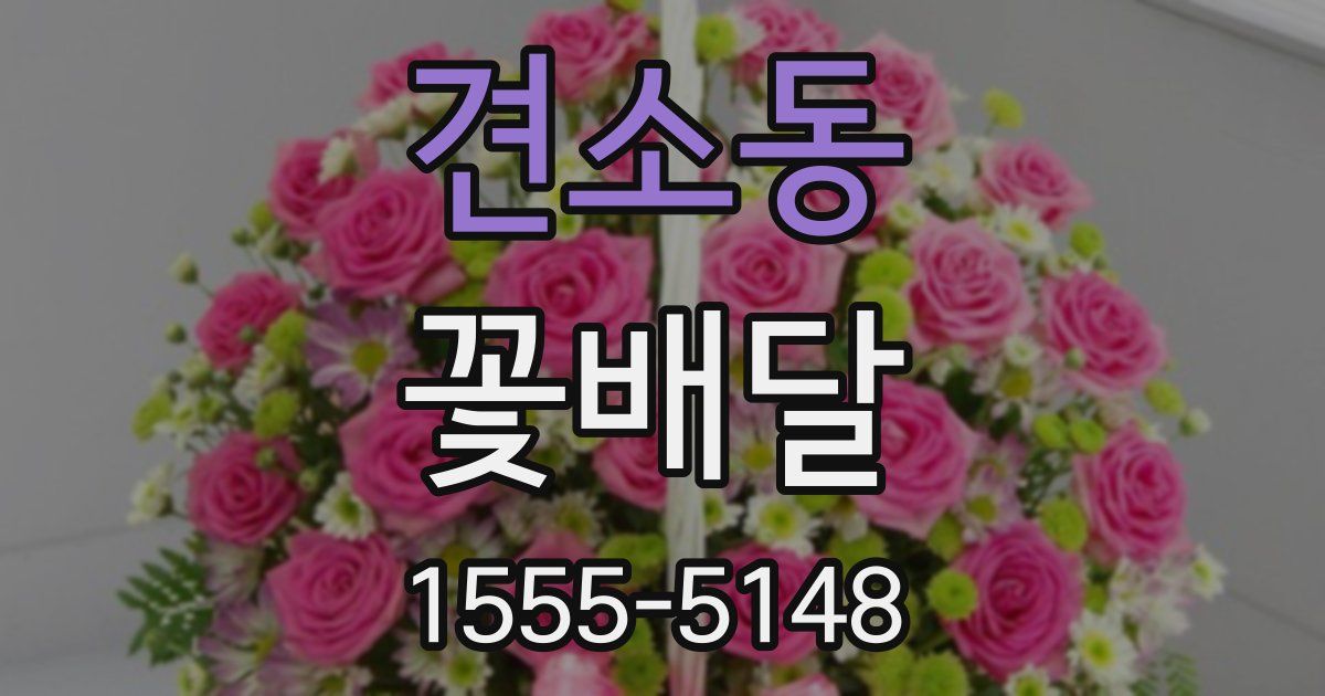 견소동 꽃배달
