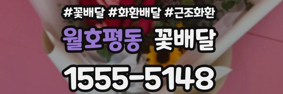 월호평동 꽃배달