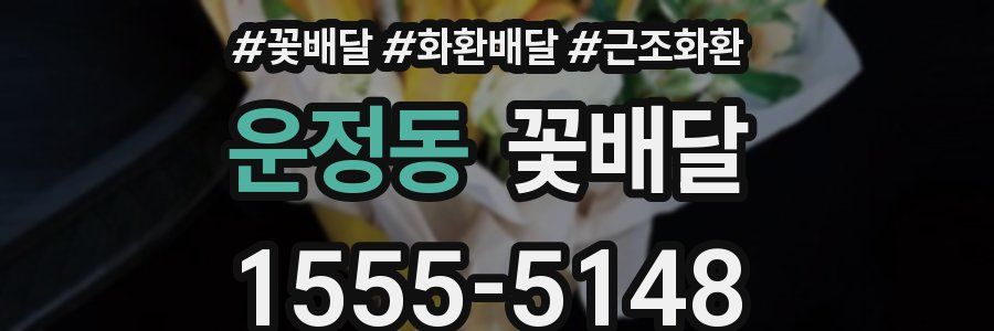 운정동 꽃배달