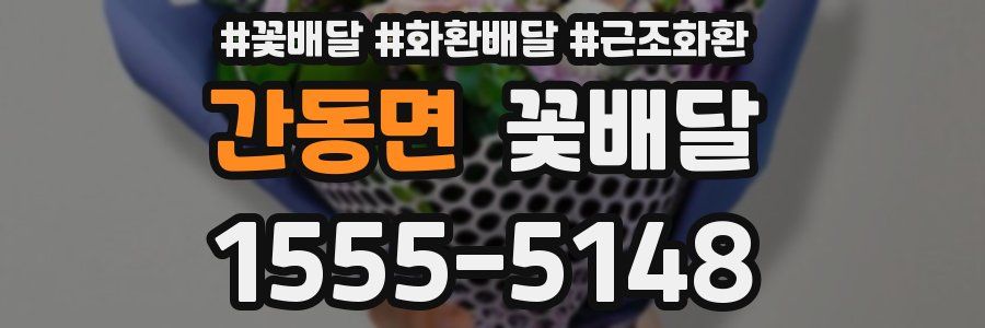 간동면 꽃배달